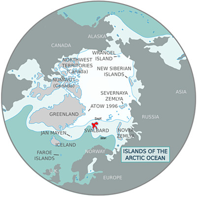 map-of-arctic-islands