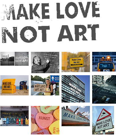 Make Love Not Art - www